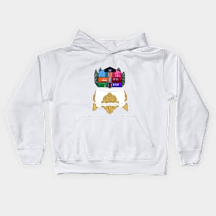 Lover House Snow Globe Kids Hoodie